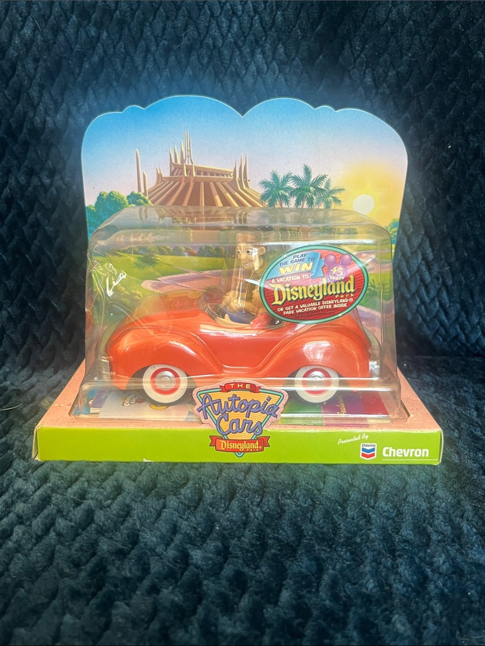 Disneyland Autopia Cars Red Toy Car by